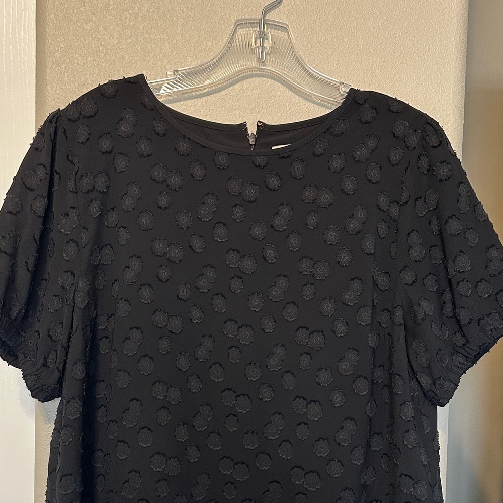 LOFT Elegant Black Mini Dress